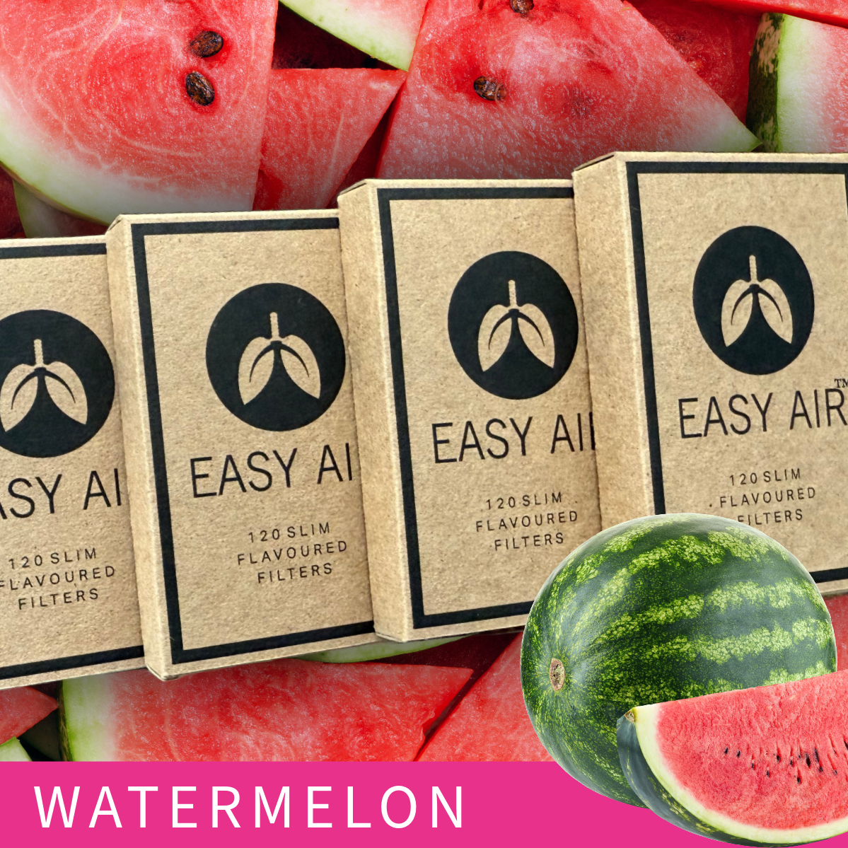 120 Watermelon Flavoured Filters